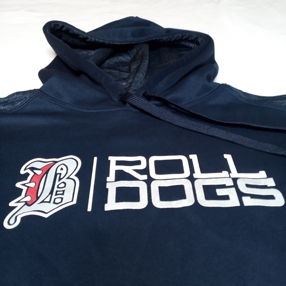 Badger Sport Roll Dogs Graphic Print 3 Pocket Hooded Sweatshirt Men's Medium - Picture 13 of 14